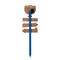 Glitzhome® 3.5ft. LED Hanukkah Yard Stake
